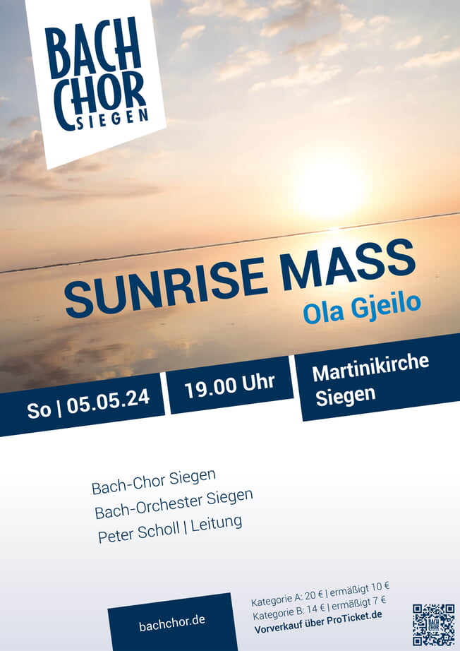 SUNRISE MASS - Bach-Chor Siegen