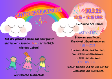 Entdeckerkirche - die Kirche von, mit und für Kinder
