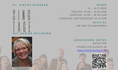 Singtage mit Sabine Hellmann