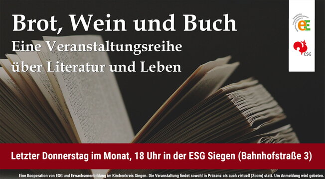 Brot, Wein und Buch mit Cathrin Röcher
