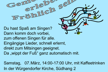 Offenes Singen f&uuml;r alle