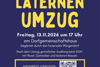 Laternenumzug in W&uuml;rgendorf